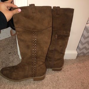 Soft brown boots